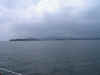 Looking across towards Bar Harbor after we left