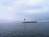 Pulpit Rock at high tide