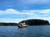 Glissando at anchor in Long Cove