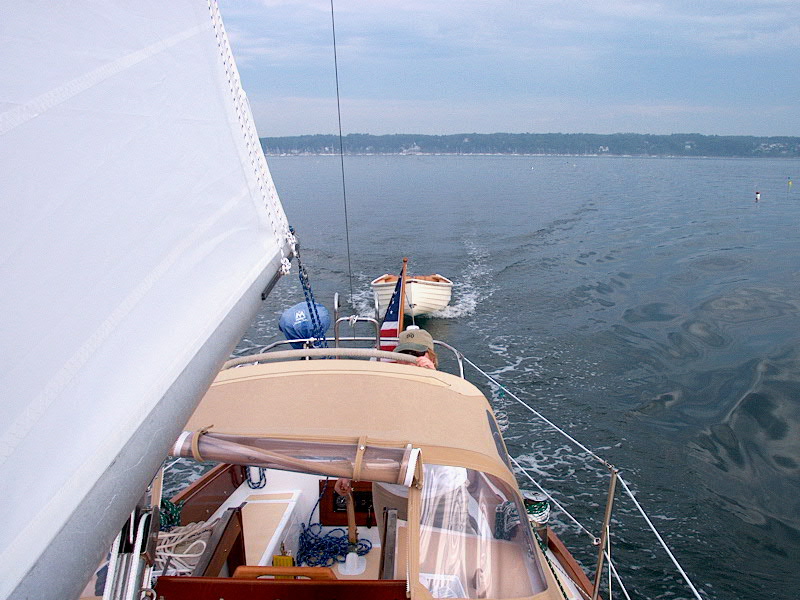 Leaving Falmouth