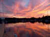 Beautiful sunset at Buck's Harbor